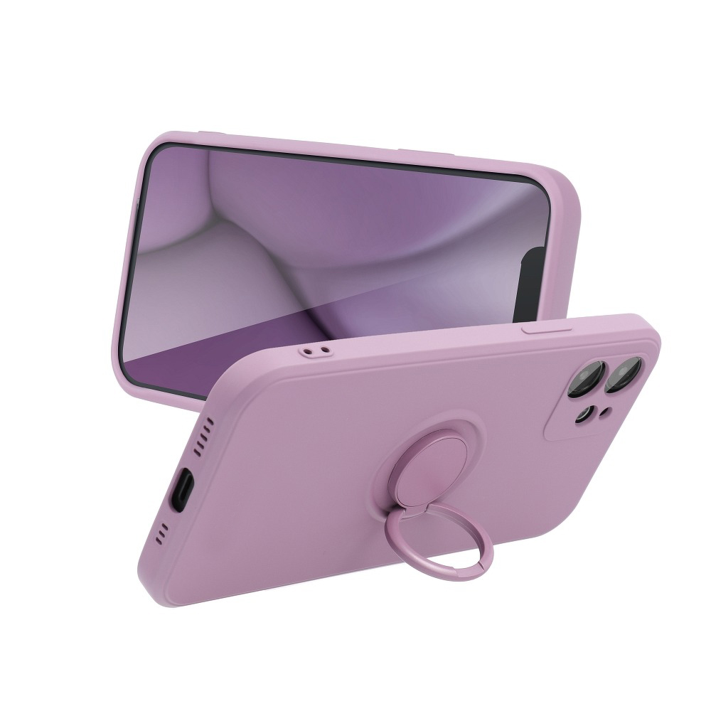 Samsung Galaxy A52 4G/A52 5G/A52s 5G finger grip mágneses hátlap tok (Lila) 2