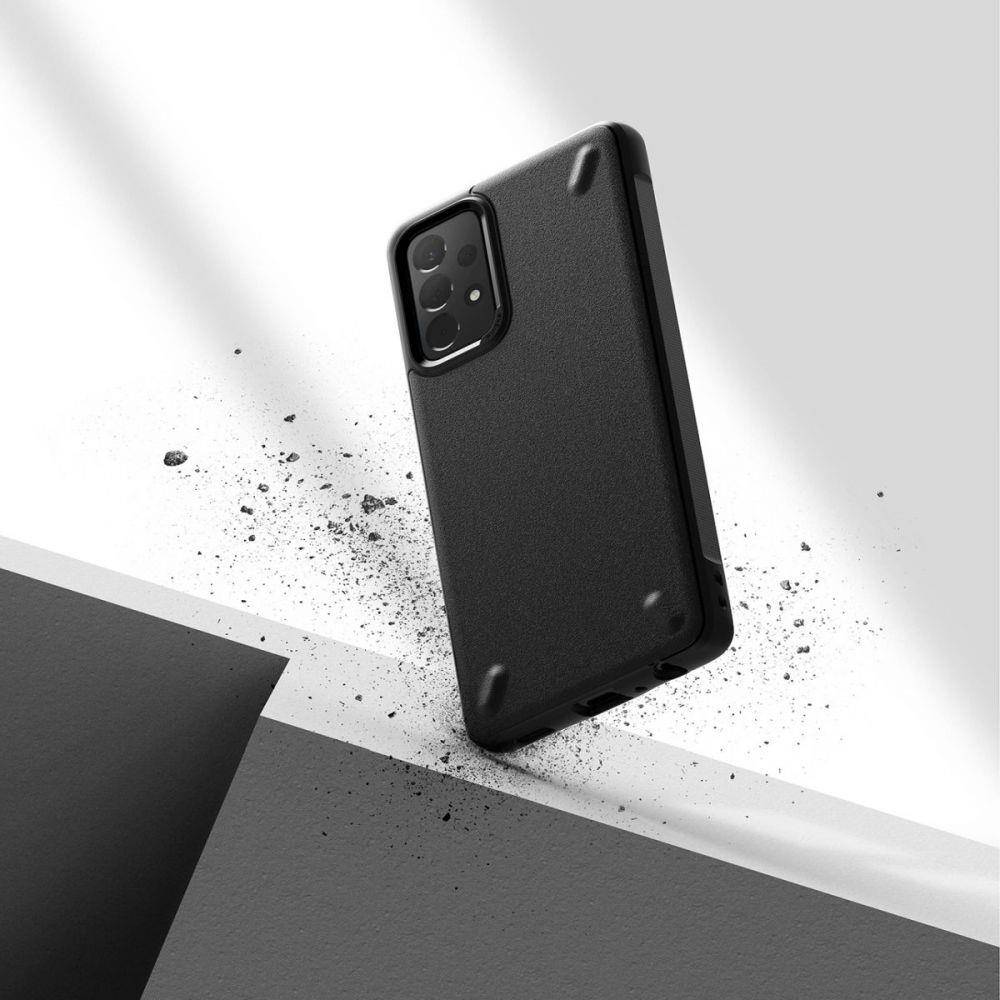 Samsung Galaxy A52 4G/A52 5G/A52s 5G Ringke onyx ütésálló hátlap tok (Fekete)