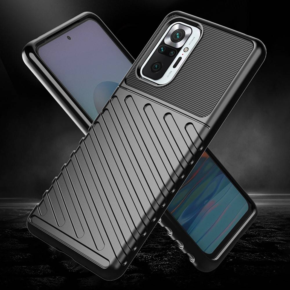 Samsung Galaxy A52 4G/A52 5G/A52s 5G thunder hátlap tok (Fekete)