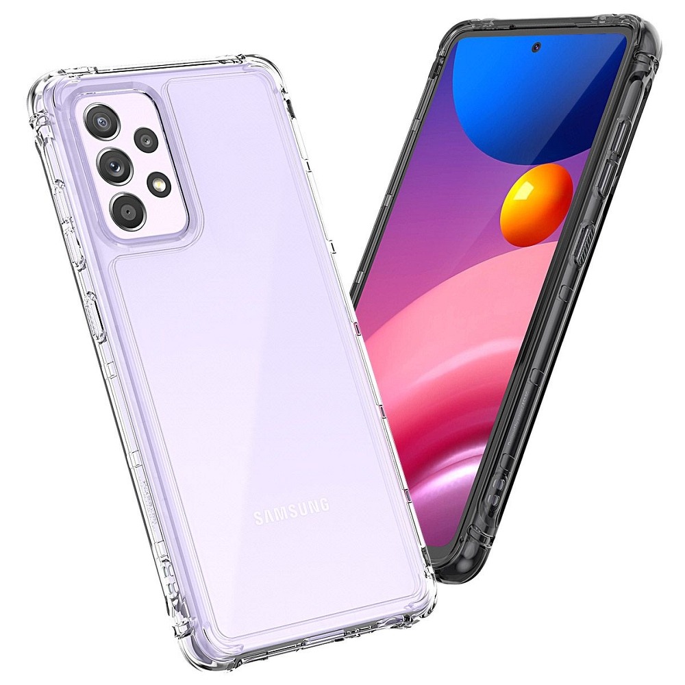 Samsung Galaxy A52 / A52 5G / A52s 5G ARAREE Machszilikon hátlap tok, átlátszó 0