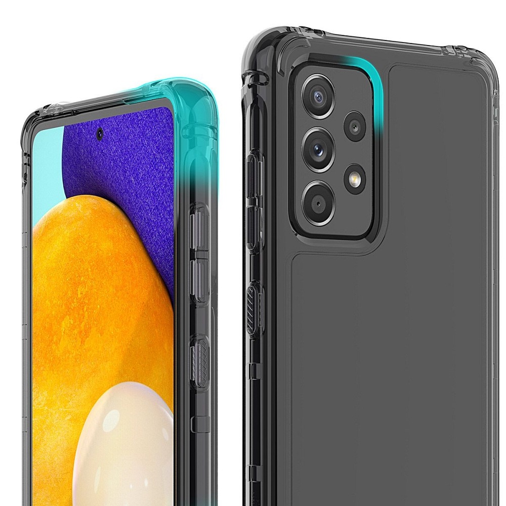 Samsung Galaxy A52 / A52 5G / A52s 5G ARAREE Machszilikon hátlap tok (Fekete) 0