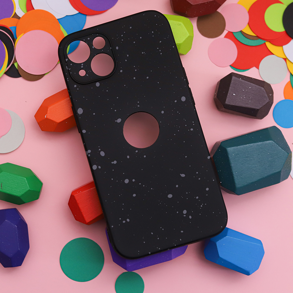 Samsung Galaxy A53 5G Granite szilikon hátlap tok (Fekete)