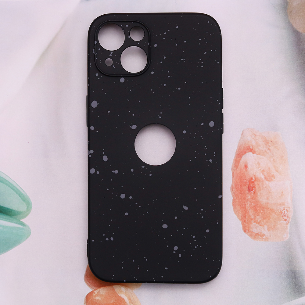 Samsung Galaxy A53 5G Granite szilikon hátlap tok (Fekete)