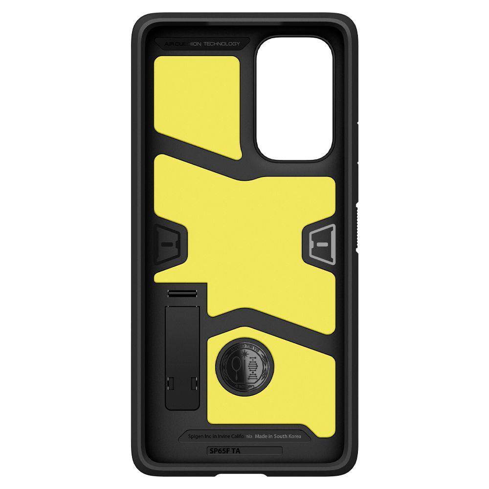 Samsung Galaxy A53 5G Spigen tough armor ütésálló hátlap tok (Fekete)