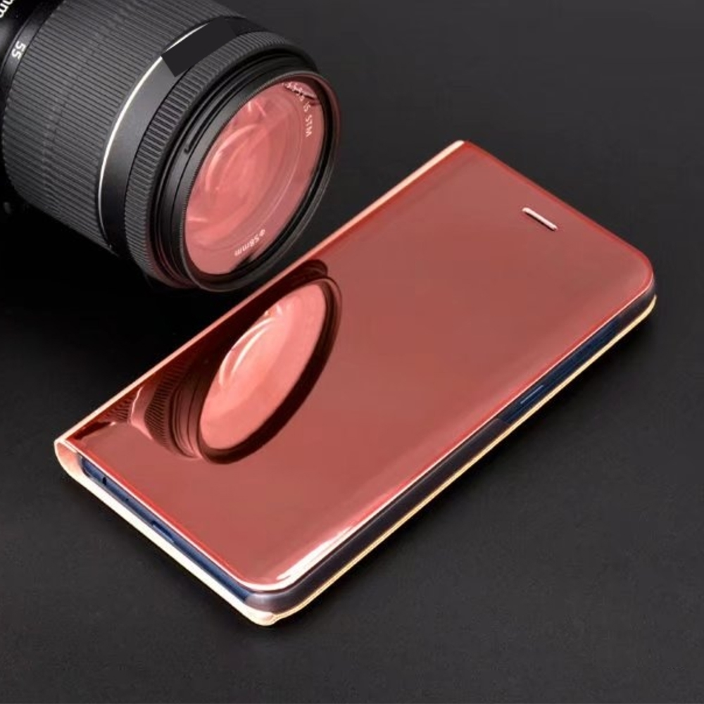 Samsung Galaxy A54 5G Clear view notesz tok (Rózsaszín) 2