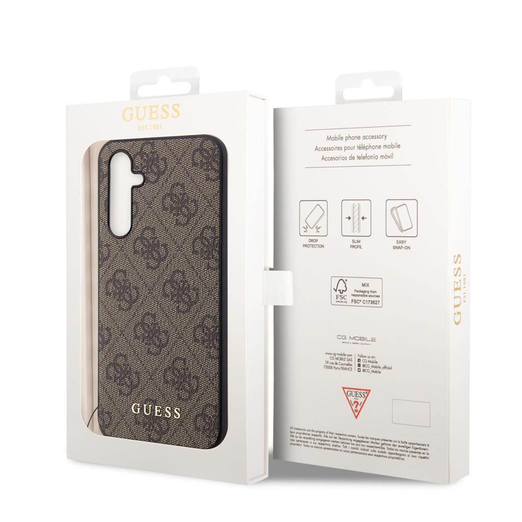 Samsung Galaxy A54 5G Guess 4G Charms tok (Barna) - GUHCSA54GF4GBR