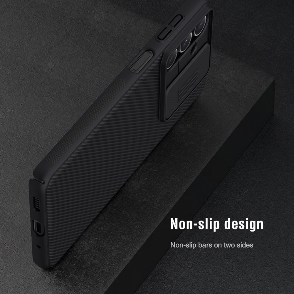 Samsung Galaxy A54 5G Nillkin camshield pro kameravédős hátlap tok kék