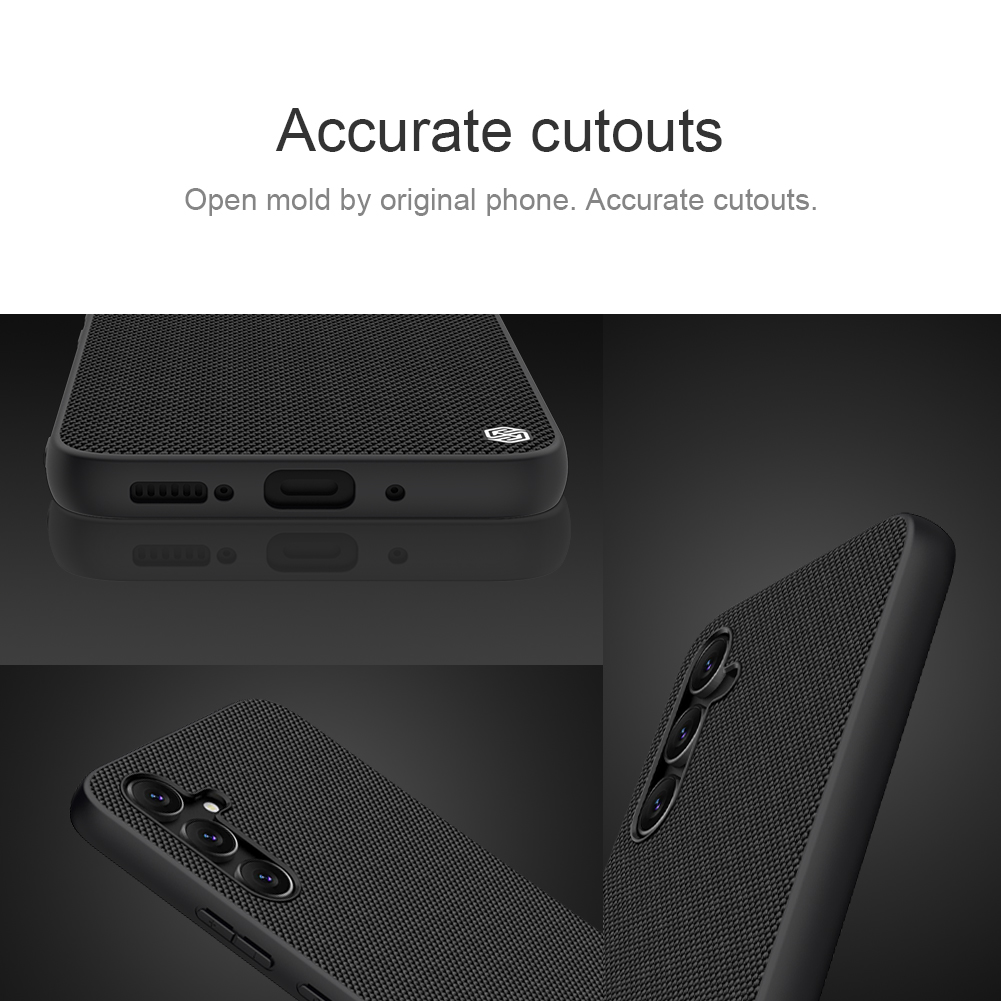 Samsung Galaxy A54 5G Nillkin textured hátlap tok fekete 1