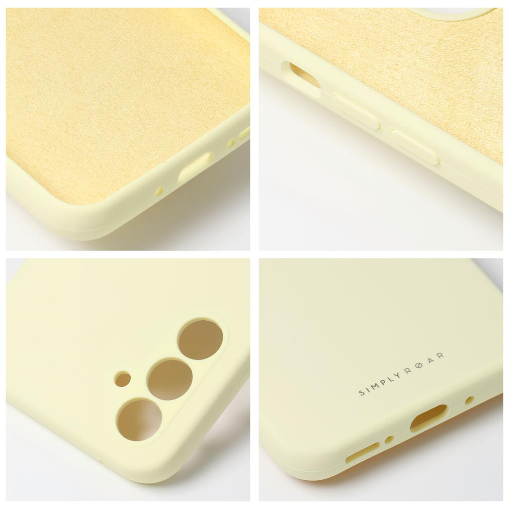 Samsung Galaxy A54 5G Roar Cloud Skin hátlap tok (világos sárga)