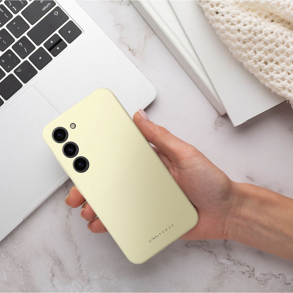 Samsung Galaxy A54 5G Roar Cloud Skin hátlap tok (világos sárga)