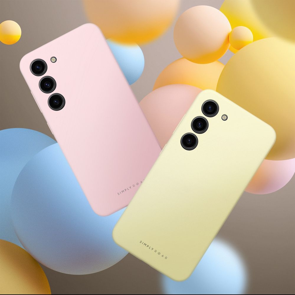 Samsung Galaxy A54 5G Roar Cloud Skin hátlap tok (világos sárga)