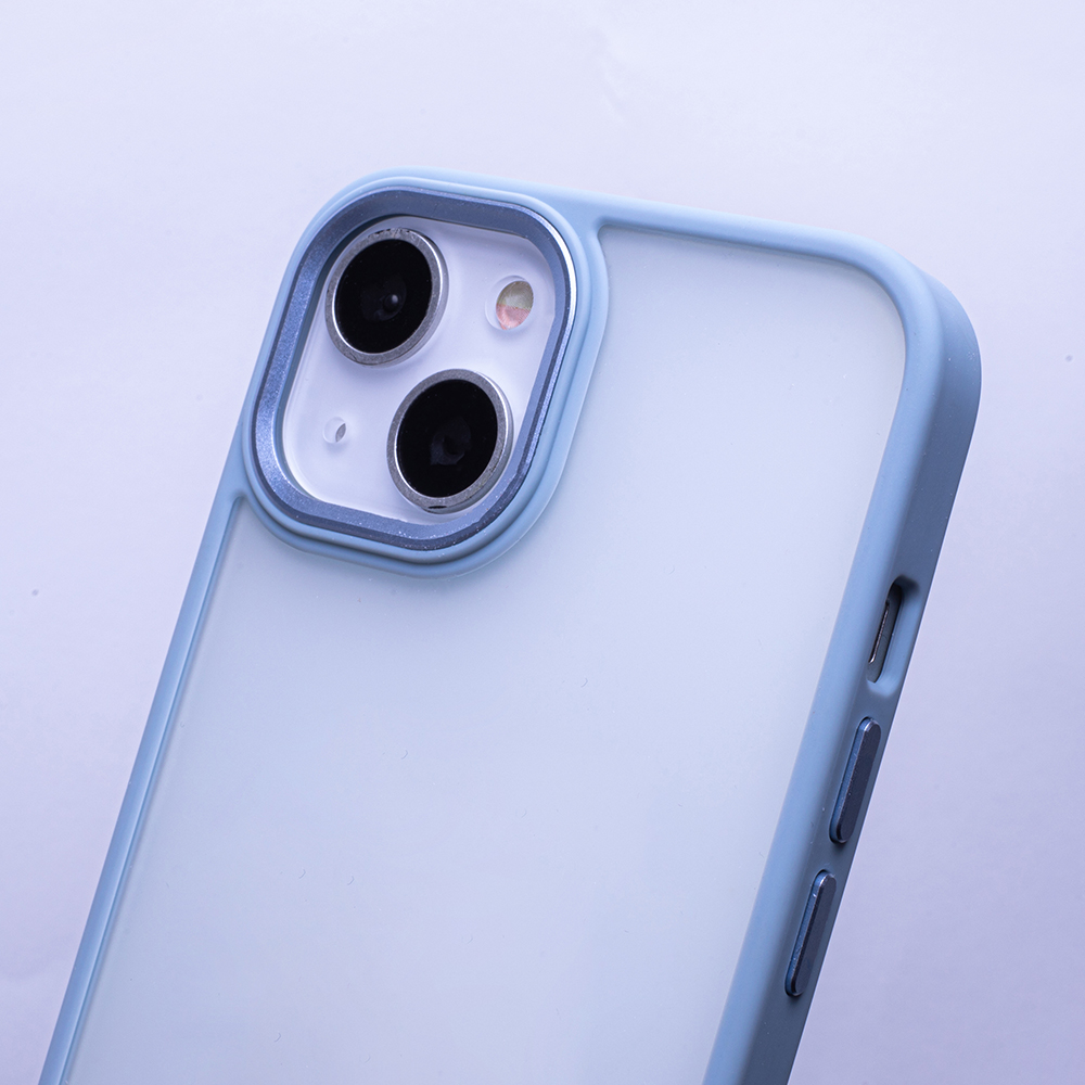 Samsung Galaxy A54 5G Satin matt hátlap tok (Kék) 2