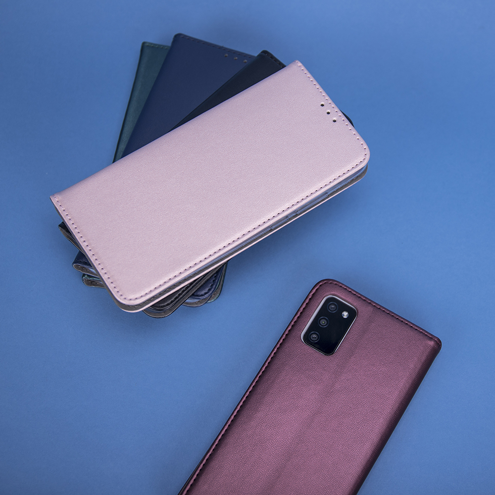 Samsung Galaxy A54 5G smart magnetic mágneses notesz tok (Bordó) 4