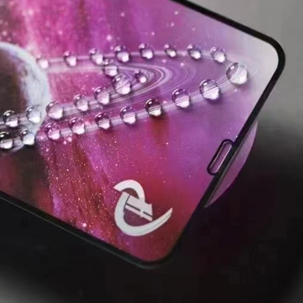 Samsung Galaxy A55 9D üvegfólia (Átlátszó (Fekete peremmel)