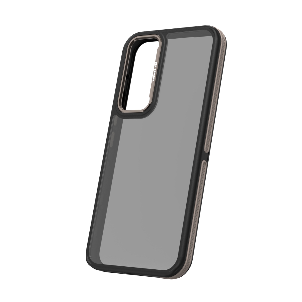 Samsung Galaxy A55 Crystal black szilikon hátlap tok (Szürke)