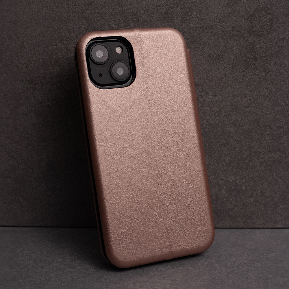Samsung Galaxy A55 Diva mágneses notesz tok (Arany)