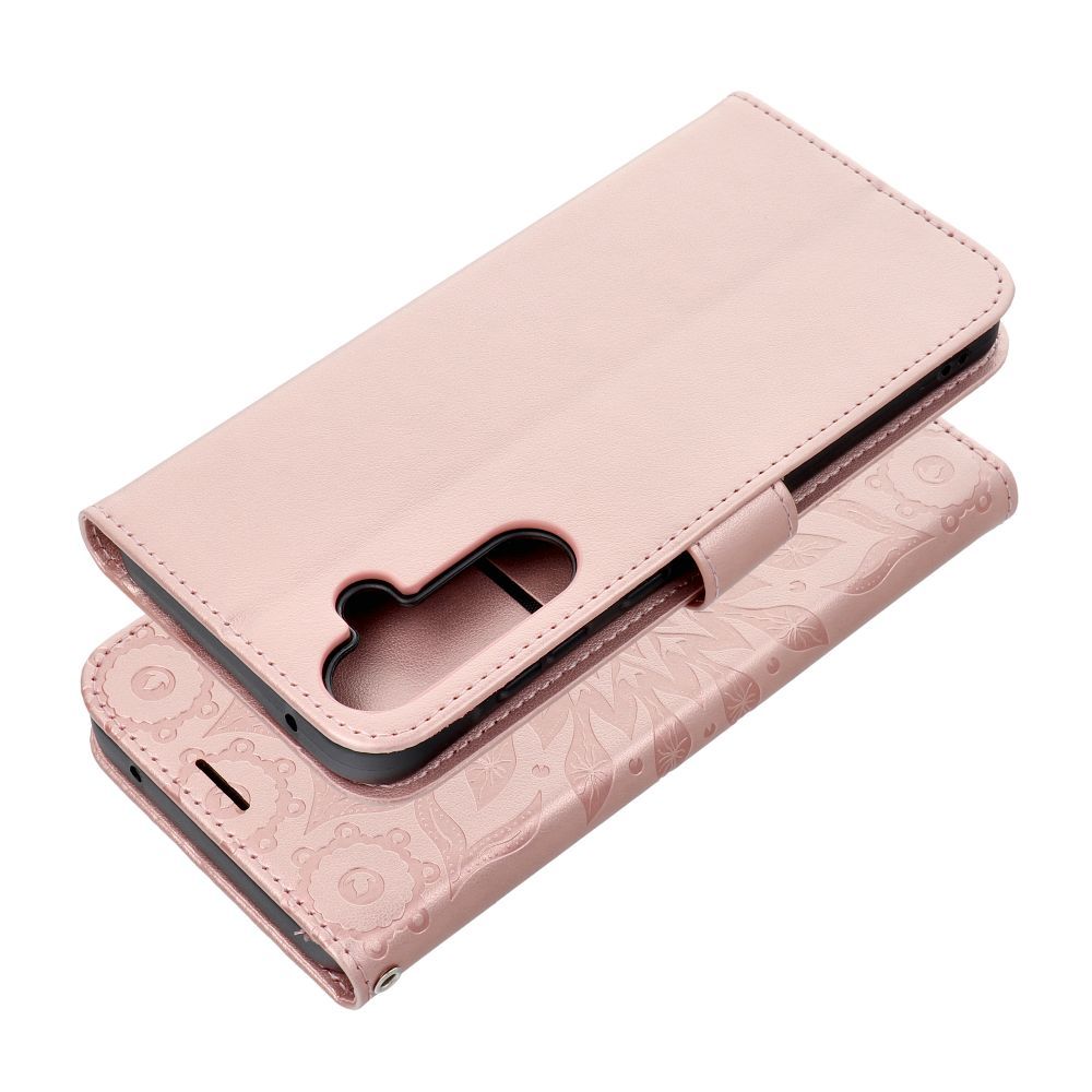 Samsung Galaxy A55 Forcell MEZZO nyitható tok (Rosegold)
