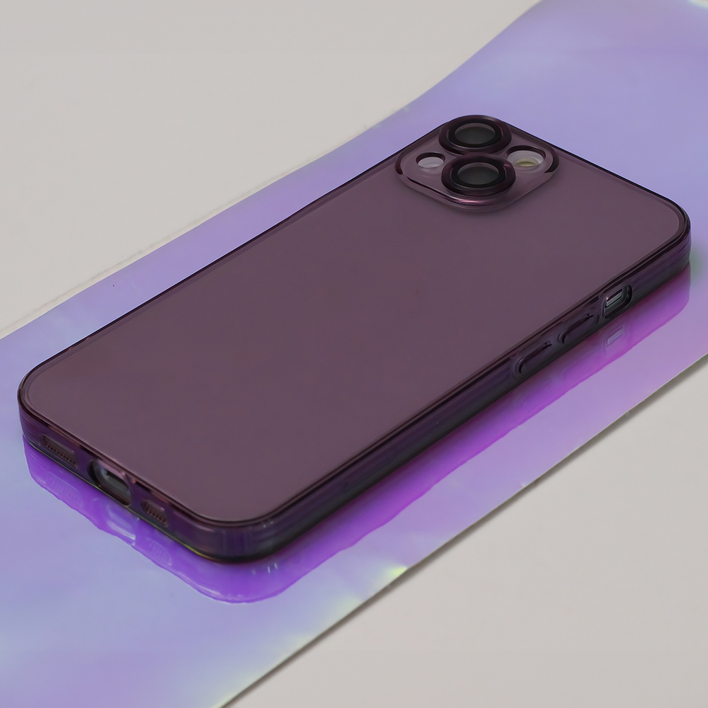 Samsung Galaxy A55 Slim Color hátlap tok Lila