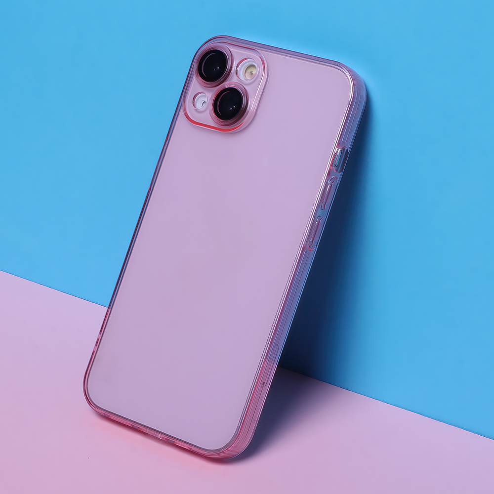 Samsung Galaxy A55 Slim Color hátlap tok Rózsaszín