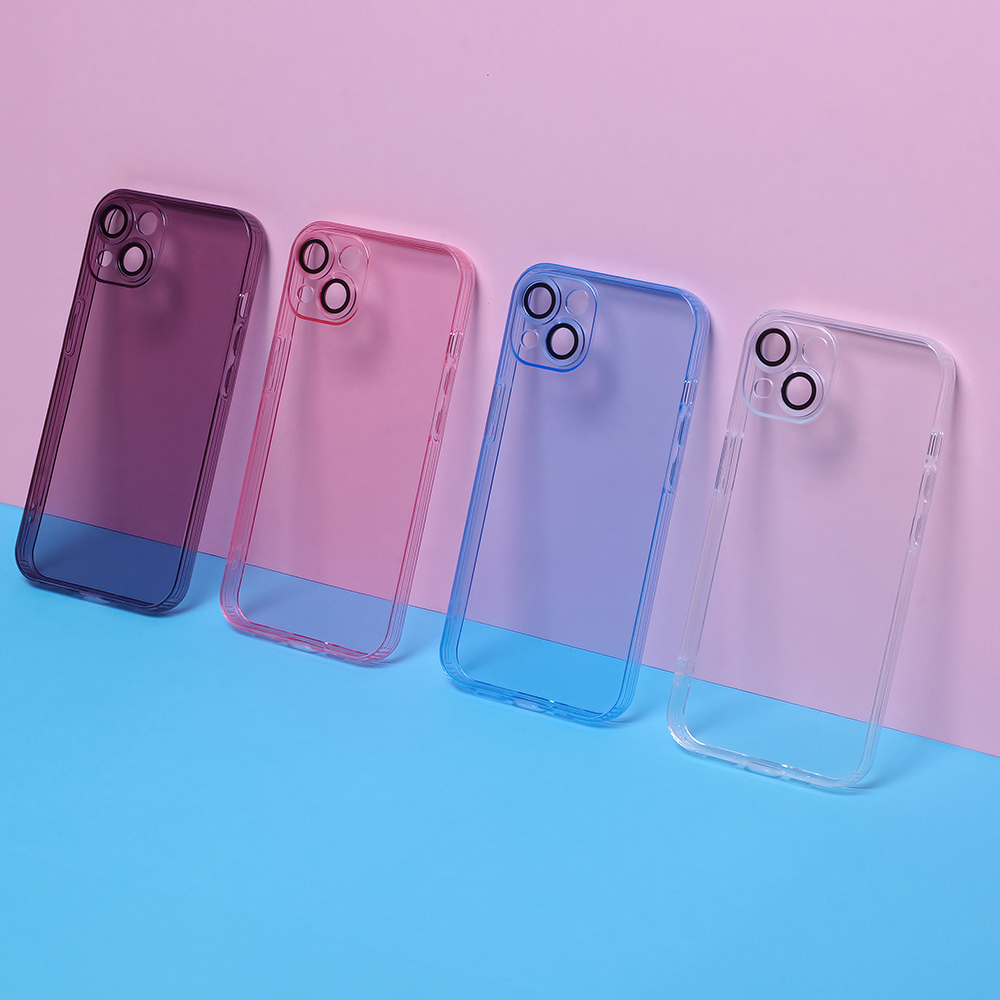 Samsung Galaxy A55 Slim Color hátlap tok Rózsaszín