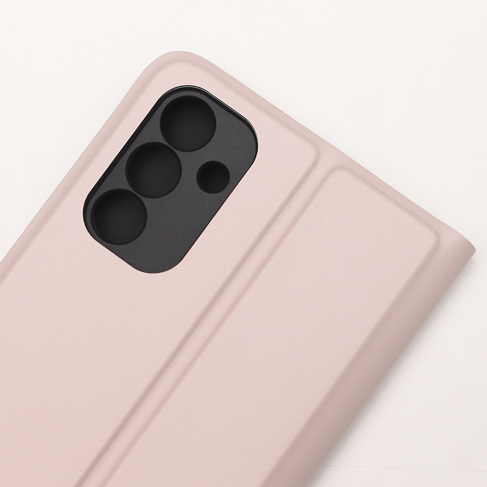 Samsung Galaxy A55 smart soft notesz tok Bézs