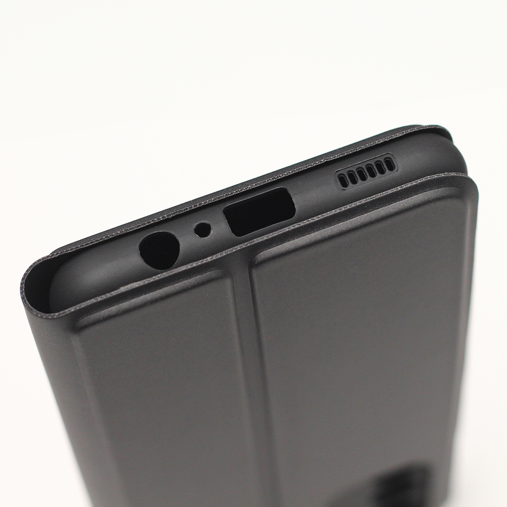 Samsung Galaxy A55 smart soft notesz tok Fekete