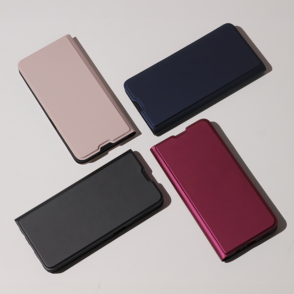 Samsung Galaxy A55 smart soft notesz tok Fekete