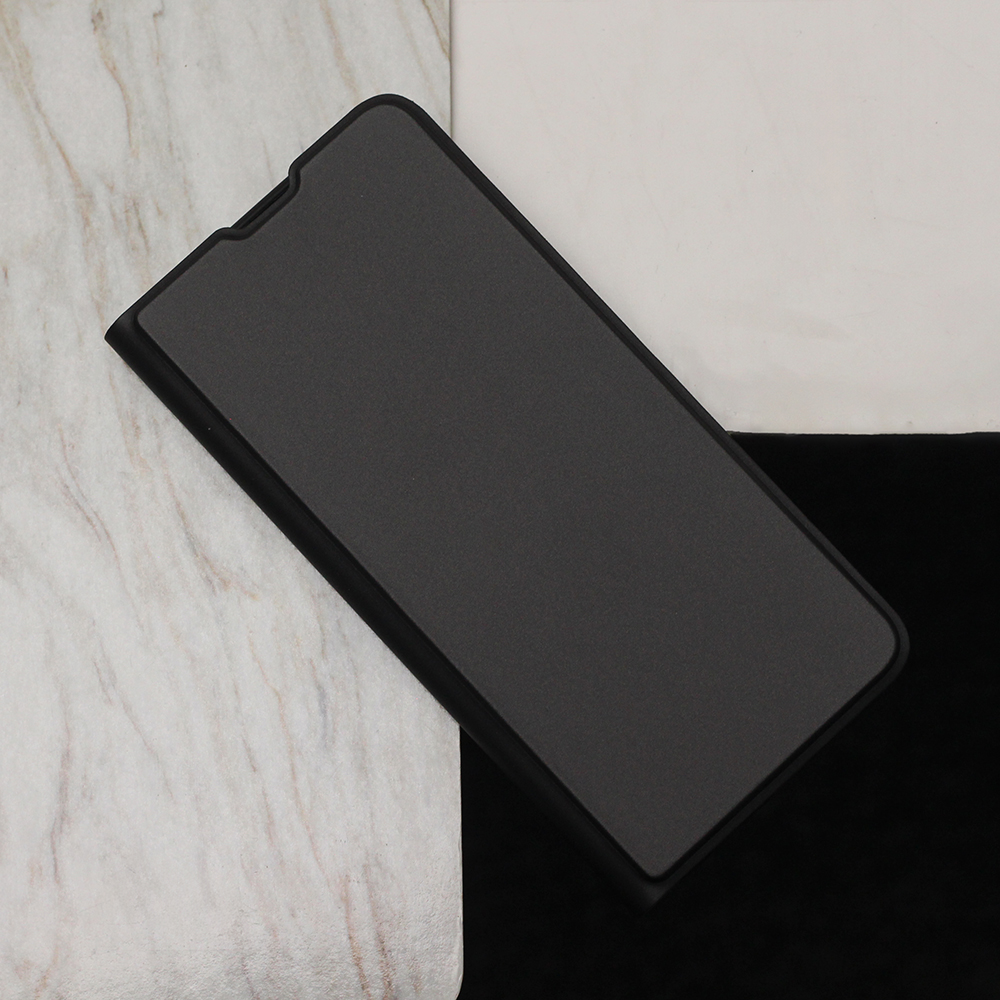Samsung Galaxy A55 smart soft notesz tok Fekete