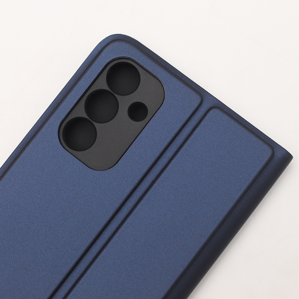 Samsung Galaxy A55 smart soft notesz tok Kék