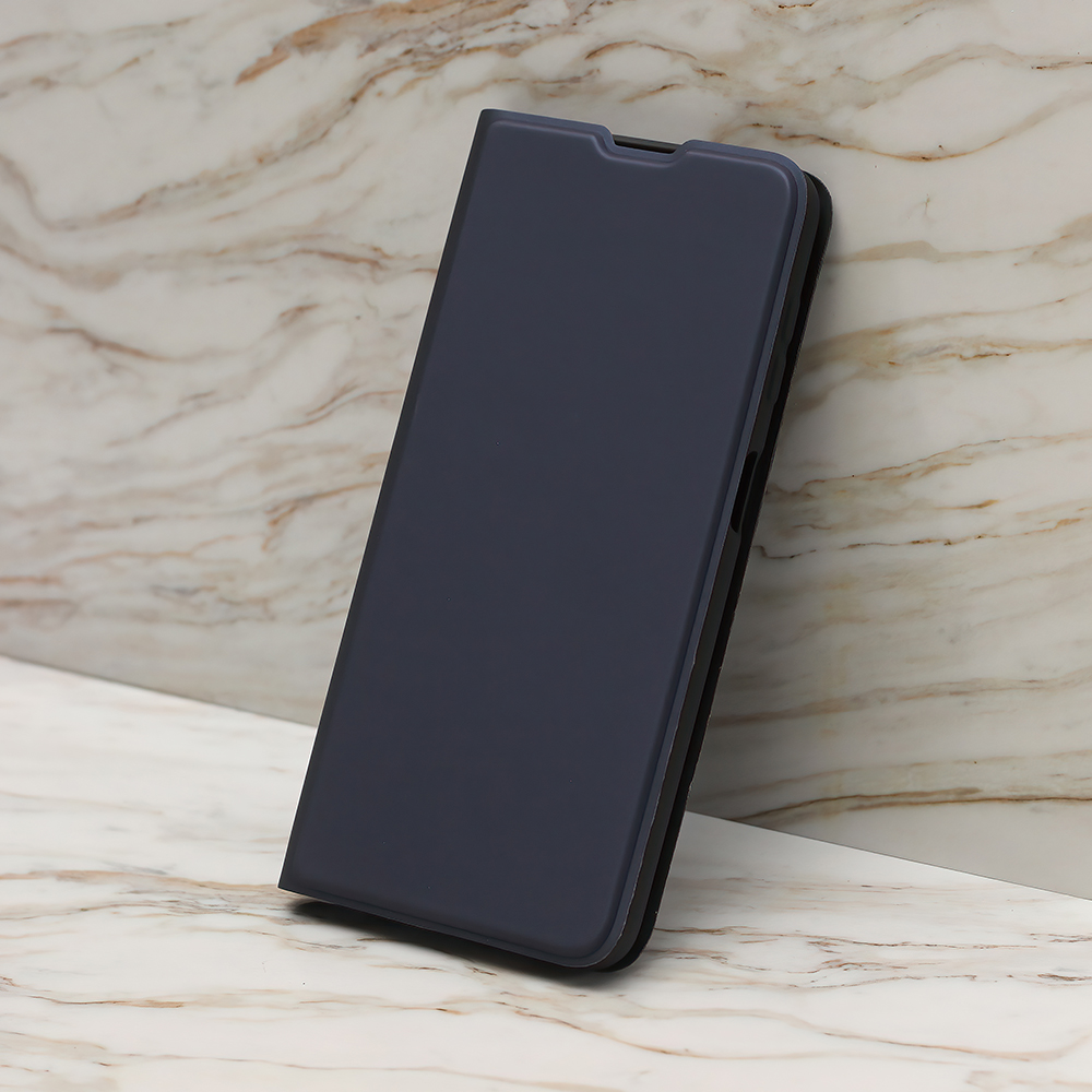 Samsung Galaxy A55 smart soft notesz tok Kék