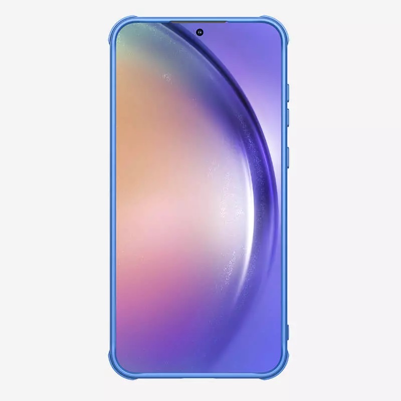 Samsung Galaxy A55 Nillkin camshield pro kameravédős hátlap tok (Kék)