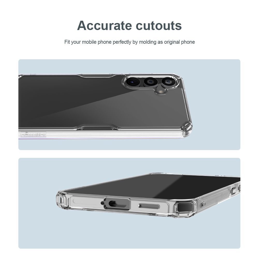 Samsung Galaxy A55 Nillkin nature pro hátlap tok (Fehér)