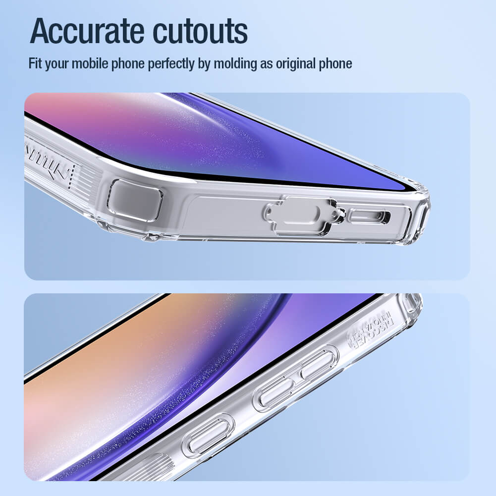 Samsung Galaxy A55 Nillkin nature pro magsafe hátlap tok (Fehér)