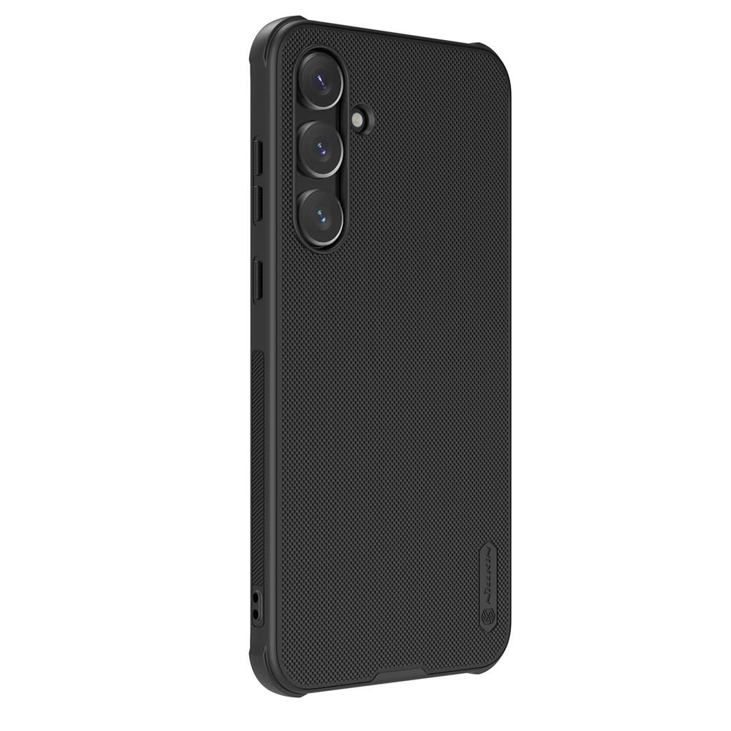 Samsung Galaxy A55 Nillkin Super frosted shield pro magsafe strapabíró hátlap tok fekete