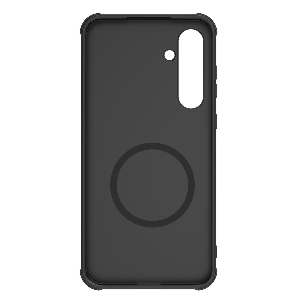 Samsung Galaxy A55 Nillkin Super frosted shield pro magsafe strapabíró hátlap tok fekete