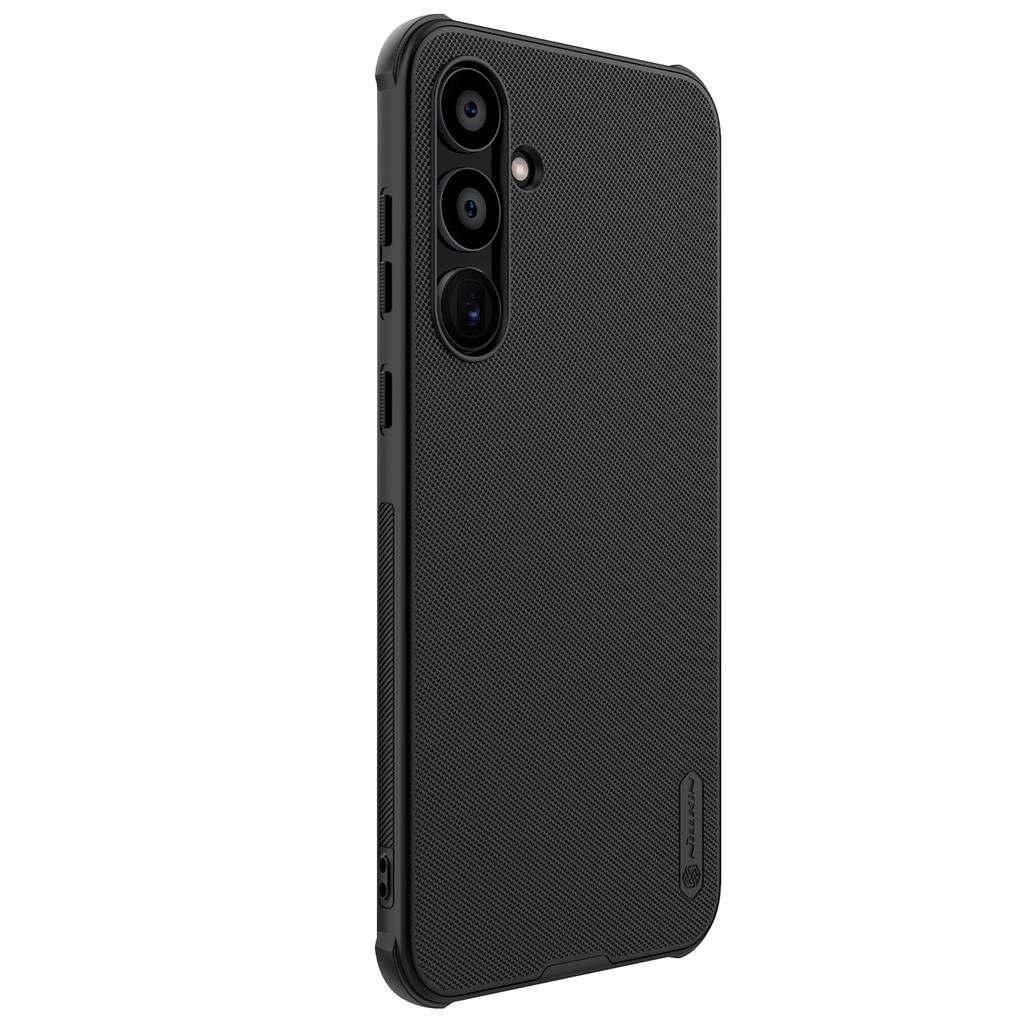 Samsung Galaxy A55 Nillkin Super frosted shield pro strapabíró hátlap tok fekete