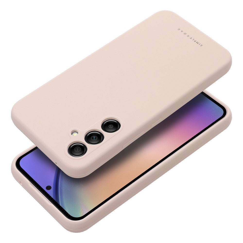 Samsung Galaxy A56 5G black white hátlap tok (Rózsaszín)