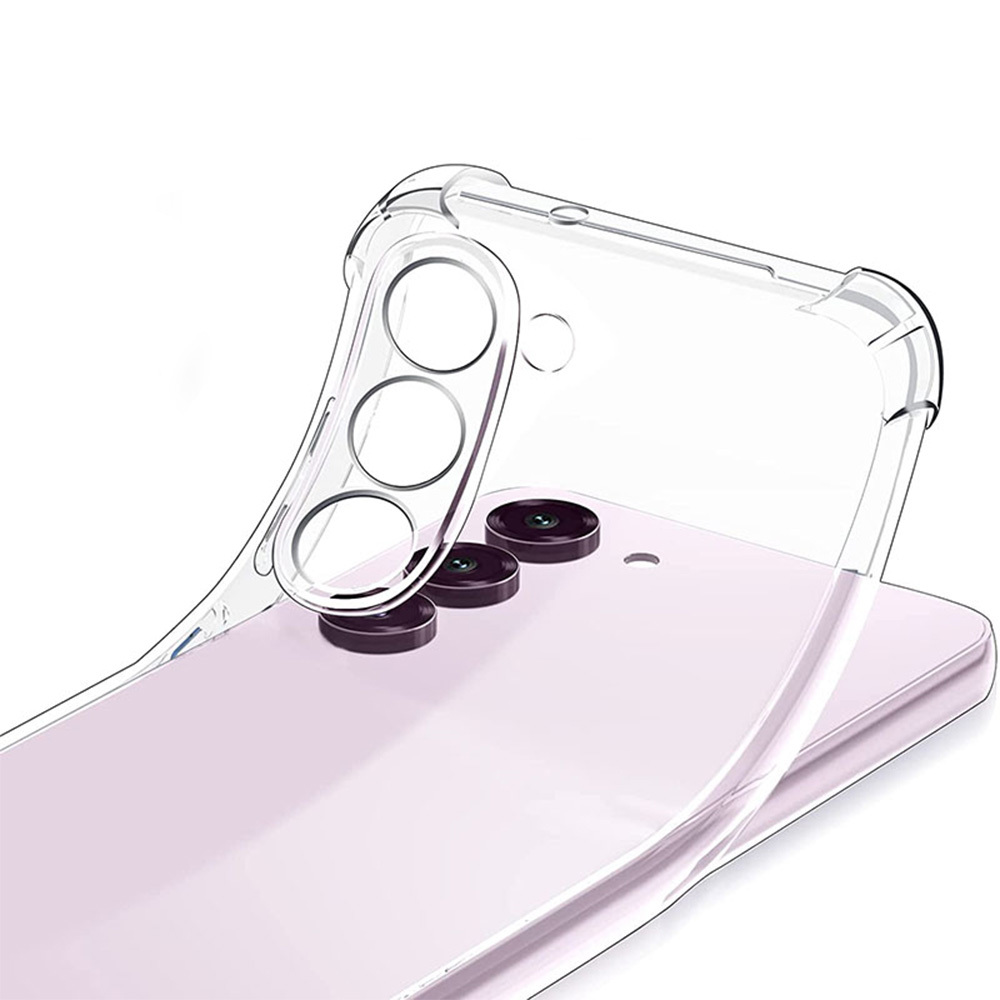 Samsung Galaxy A56 5G clin anti shock 1,5mm hátlap tok (Átlátszó) 0