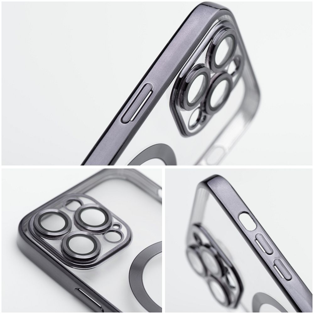 Samsung Galaxy A56 5G electro mag magsafe hátlap tok (Fekete)