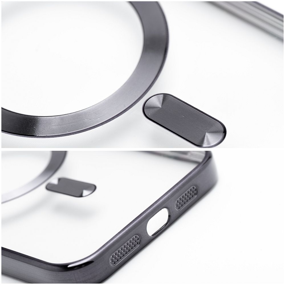Samsung Galaxy A56 5G electro mag magsafe hátlap tok (Fekete)