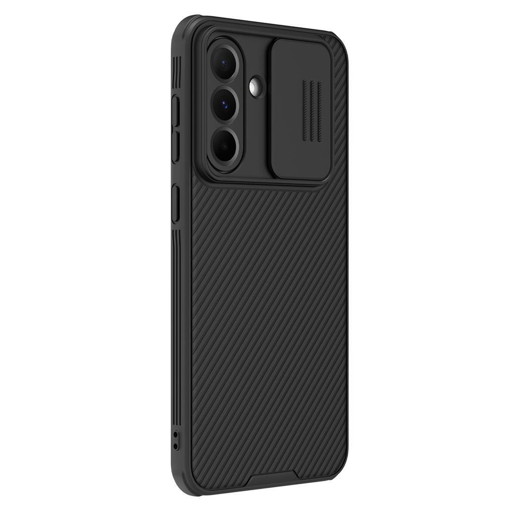 Samsung Galaxy A56 5G Nillkin camshield armor hátlap tok (Fekete)
