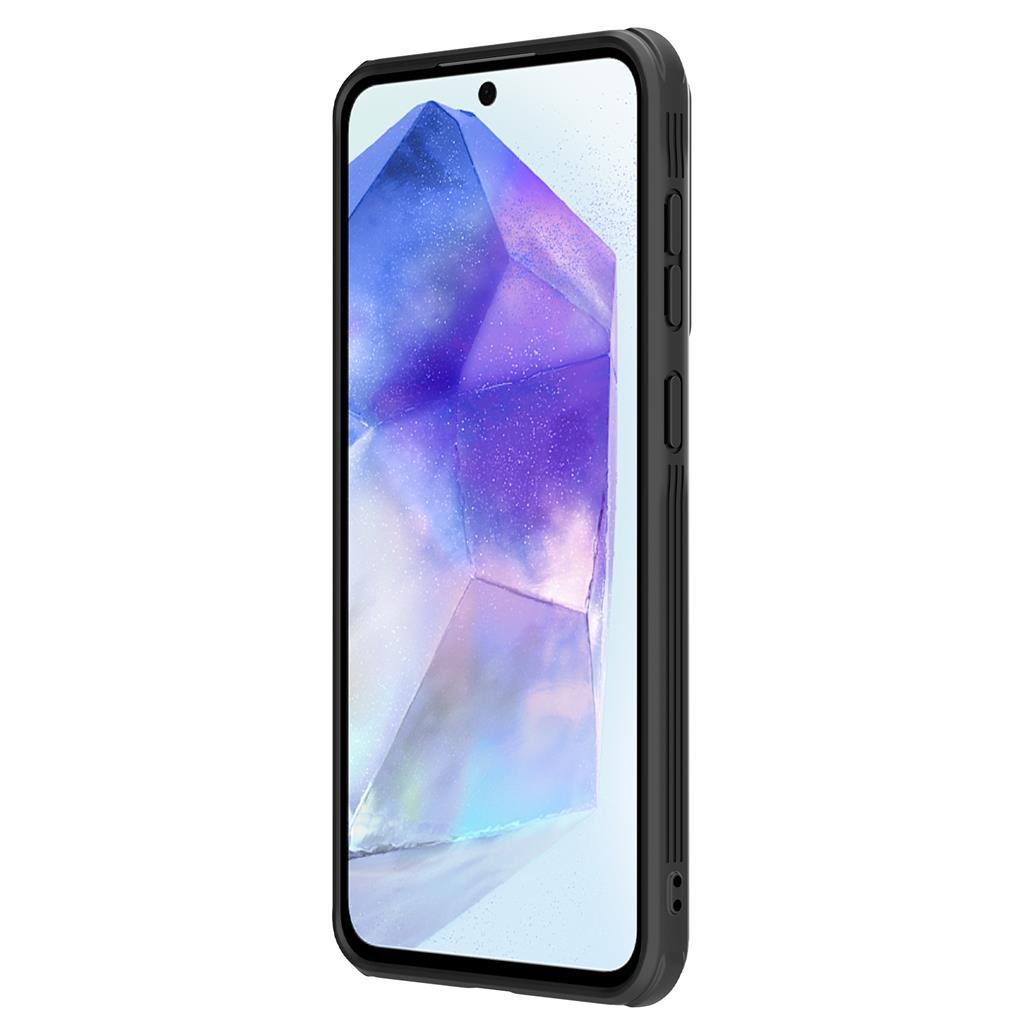 Samsung Galaxy A56 5G Nillkin camshield armor hátlap tok (Fekete)