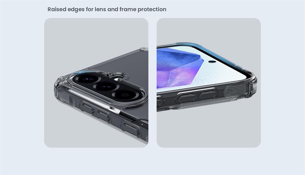 Samsung Galaxy A56 5G Nillkin Camshield S magsafe hátlap tok (Fehér)