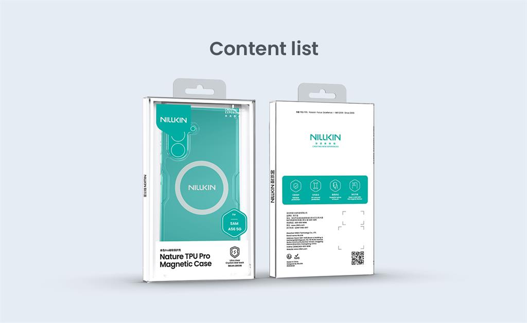 Samsung Galaxy A56 5G Nillkin Camshield S magsafe hátlap tok (Fehér)