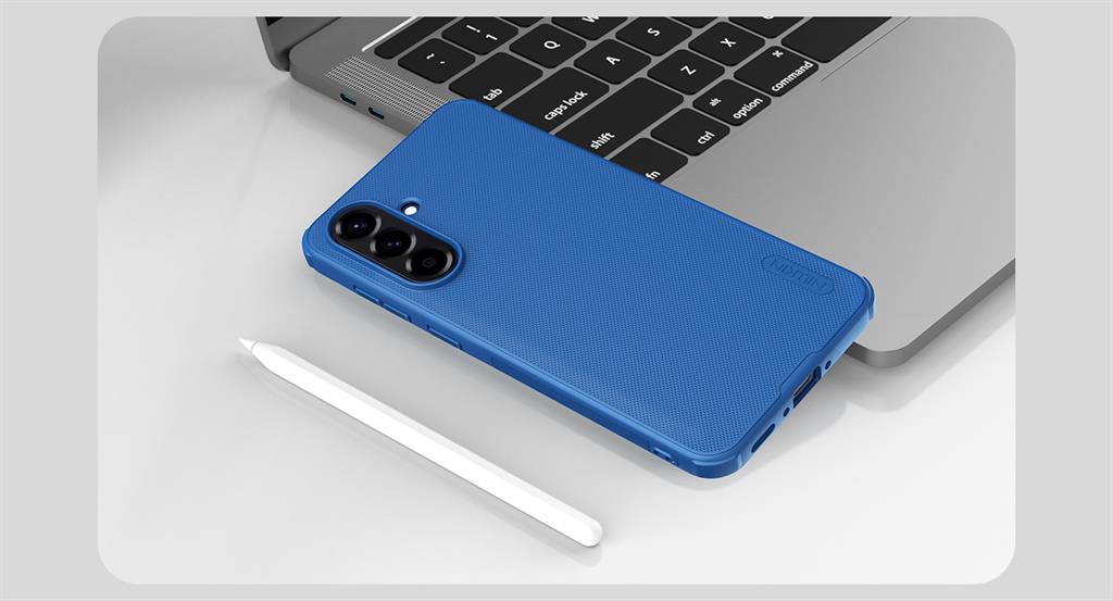 Samsung Galaxy A56 5G Nillkin Lenswing magsafe hátlap tok (Fekete)