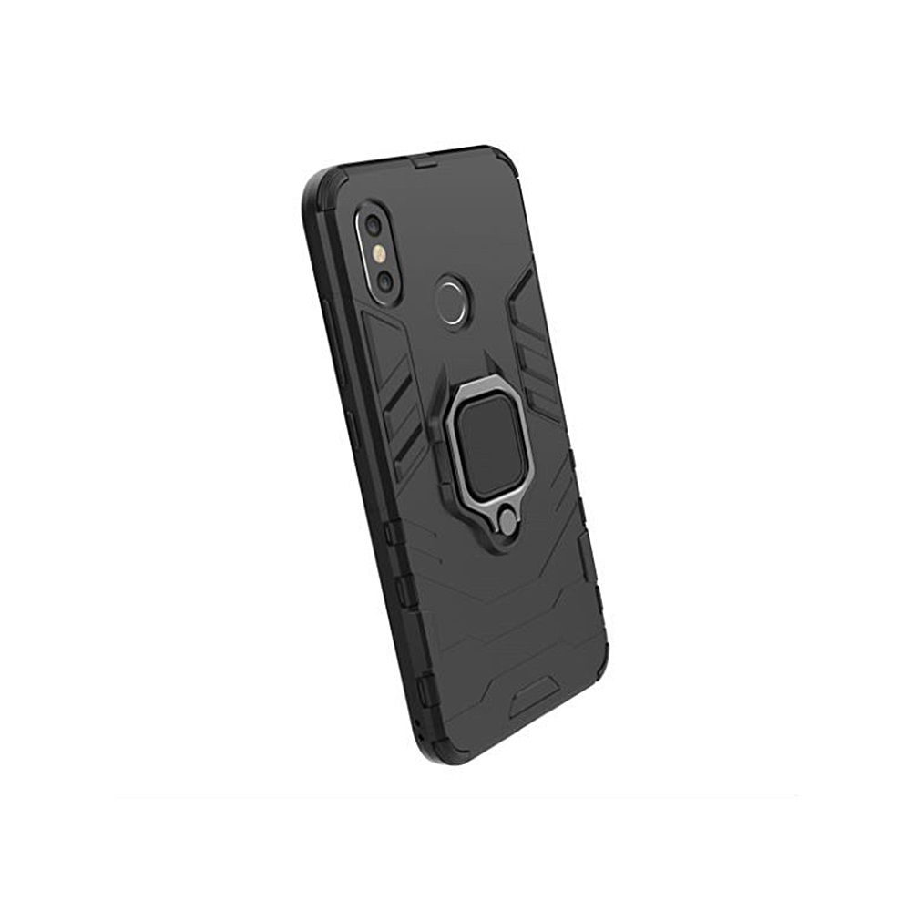 Samsung Galaxy A70 Defender armor ütésálló hátlap tok (Fekete)