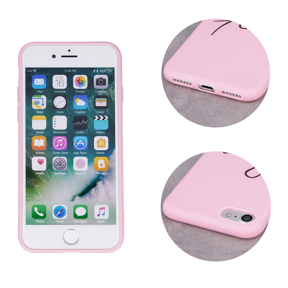 Samsung Galaxy A70 love hátlap tok (Pink)