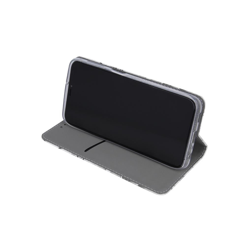Samsung Galaxy A71 smart magnetic mágneses notesz tok (Fehér) 2