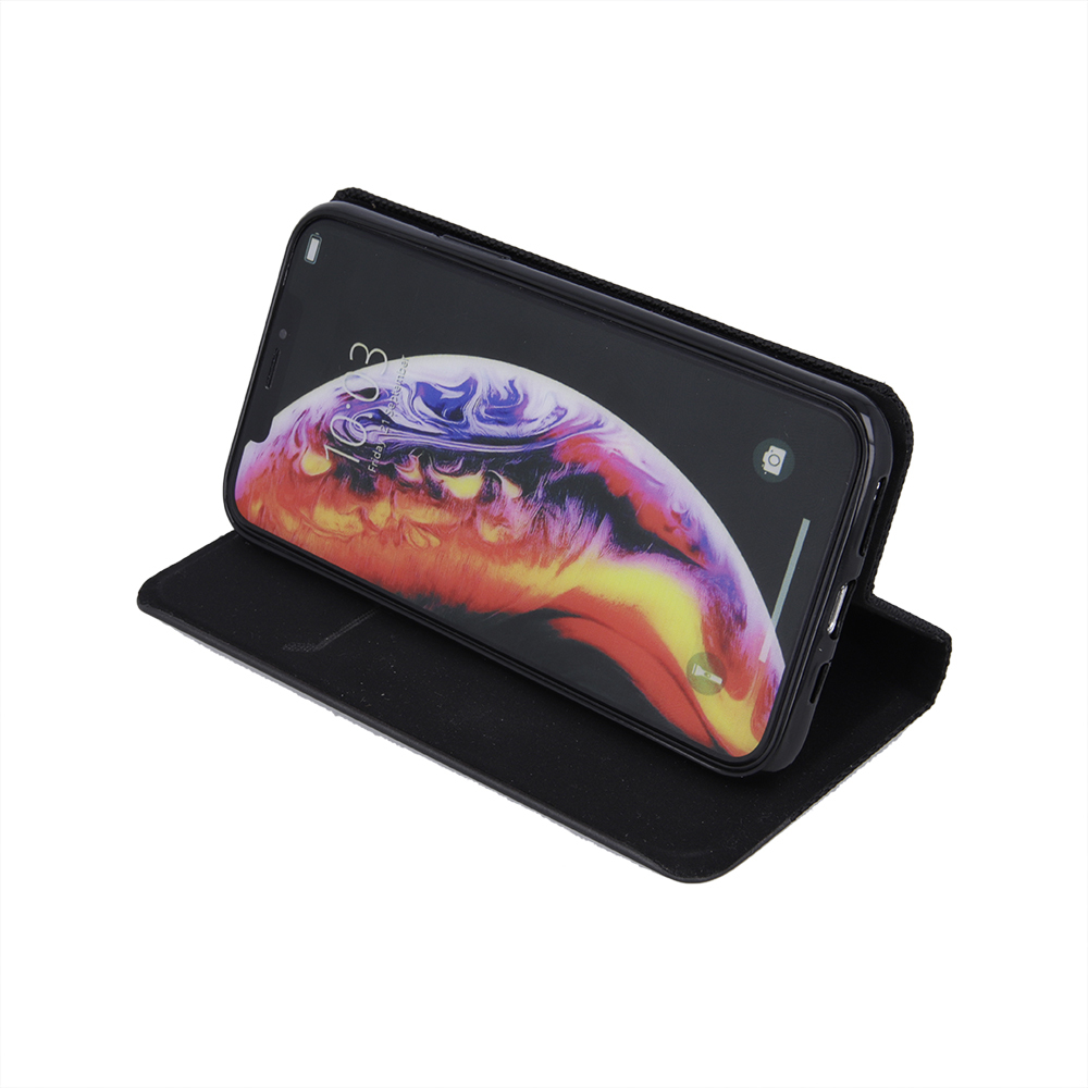 Samsung Galaxy A71 Smart Senso notesz tok (Fekete)