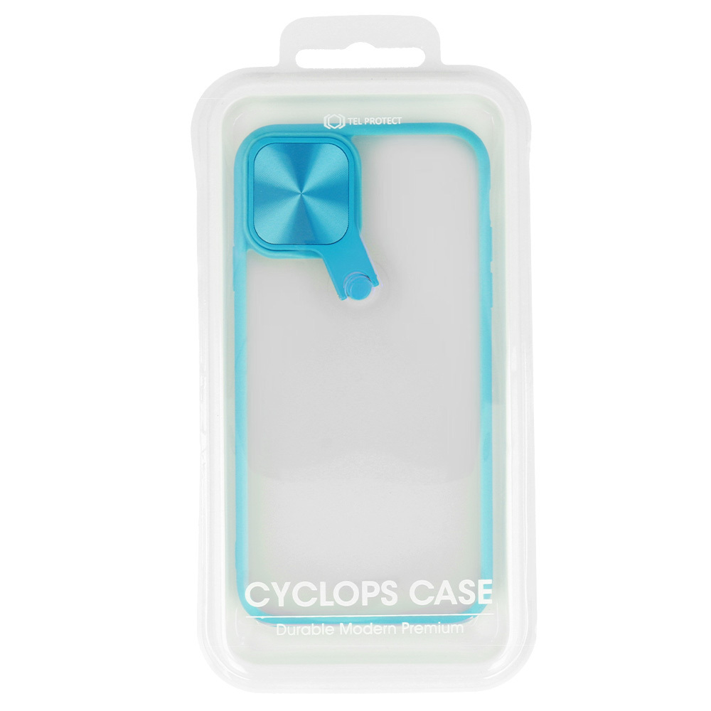 Samsung Galaxy A72 4G/A72 5G Tel Protect cyclops hátlap tok, (Piros) 5